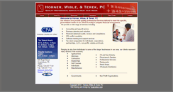 Desktop Screenshot of hwtcpa.com